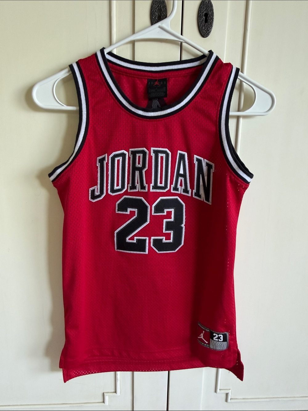 🏀❤️ Jordan Red 23 Basketball Jersey for Kids